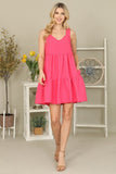 Pink Sleeveless Dress-Sandi's Styles