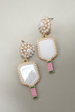 Pickleball Earrings-Sandi's Styles