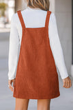 Rust Corduroy Dress-Sandi's Styles