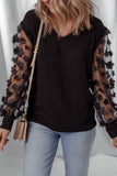 Black Mesh Top-Sandi's Styles