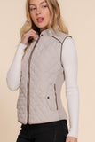 Pale Taupe Vest-Sandi's Styles