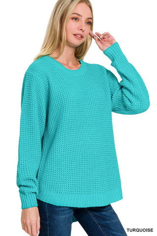 Turquoise Sweater-Sandi's Styles