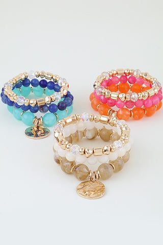 Beaded Bracelet Set