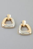 Gold and Silver Drop Earrings-Sandi's Styles