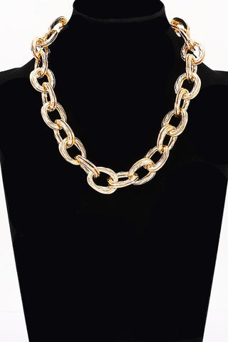 Oversized Gold Necklace