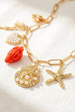 Sunset Shell Necklace-Sandi's Styles