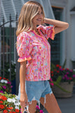 Pink and Coral Top-Sandi's Styles