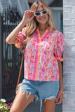 Pink and Coral Top-Sandi's Styles
