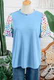 Dusty Blue Top-Sandi's Styles