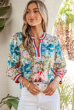 Pretty Fall Floral Top