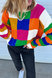 Colorblock Sweater