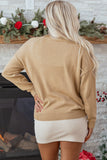 Merry Taupe Sweater-Sandi's Styles