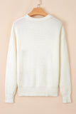 Cream Pumpkin Sweater
