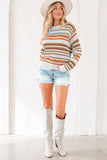 Brown Stripe Sweater