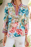 Pretty Fall Floral Top