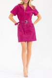 Magenta Western Dress