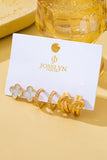 Clover trio earring set