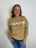 Merry Taupe Sweater-Sandi's Styles