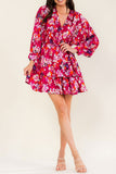 Pink Floral Dress