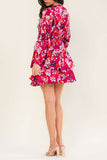Pink Floral Dress