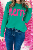 Green Merry Sweater-Sandi's Styles