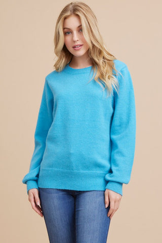 Turquoise Sweater-Sandi's Styles