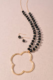 Clover Long Necklace-Sandi's Styles
