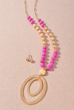 Clover Long Necklace-Sandi's Styles