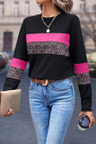 Black and Pink Color Block Top-Sandi's Styles