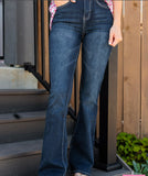 Hi Waist Flare Jeans-Sandi's Styles