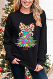 Black Christmas Tree Top-Sandi's Styles