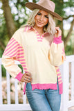 Pink and Yellow Stripe Top-Sandi's Styles