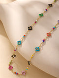 Clover Colorful Necklace-Sandi's Styles