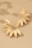 Half flower earrings-Sandi's Styles