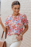 Mix Floral Pattern Top-Sandi's Styles