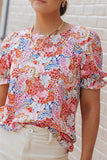 Mix Floral Pattern Top-Sandi's Styles