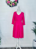 Bright Pink Dress-Sandi's Styles