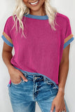 Pink Textured Top-Sandi's Styles