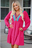 Pink Crochet Dress-Sandi's Styles