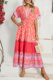 Coral Maxi Dress-Sandi's Styles