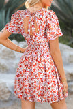Floral Bubble Dress-Sandi's Styles