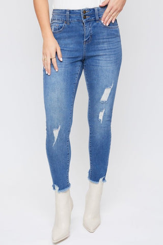 Frayed Bottom jeans-Sandi's Styles