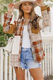 Rust Plaid Shacket-Sandi's Styles