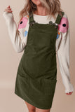 Green Corduroy Dress
