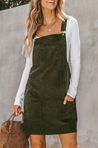 Green Corduroy Dress