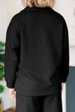 Black Textured Set