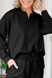 Black Textured Set