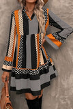 Black and Brown Stripe Dress-Sandi's Styles