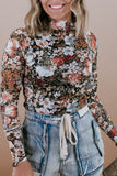 Sheer Floral Top-Sandi's Styles