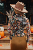 Sheer Floral Top-Sandi's Styles